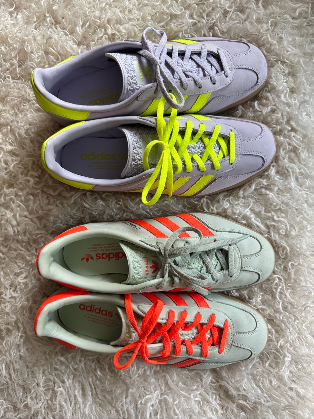 Adidas Gazelle women Sneakers- both size 8.5. $75 EACH